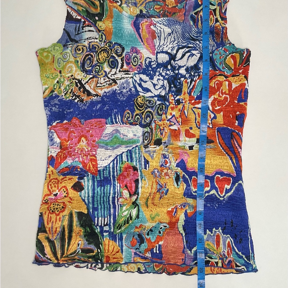Colorful Abstract Tank Top - Picture 6 of 7